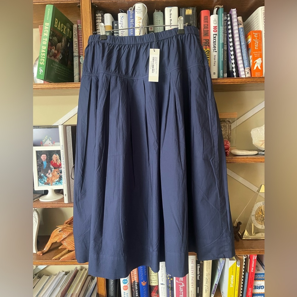 Alex Mill June Pull On Skirt, midi length